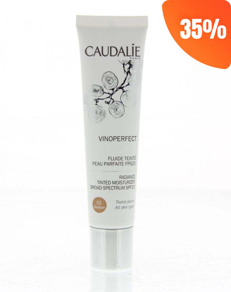 Caudalie Vinoperfect Radiance Tinted Moisturizer SPF 20* 40 ML