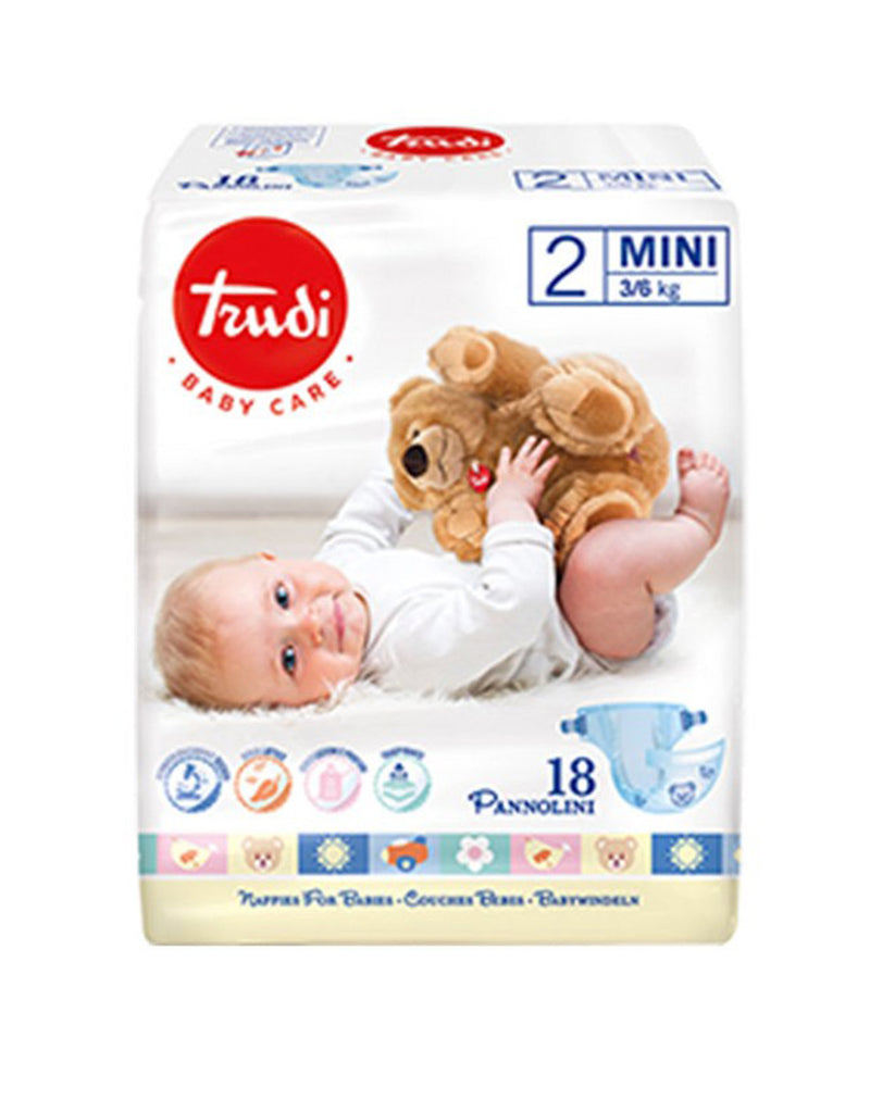 Trudi pannolini 2 mini 3-6 kg cop*21