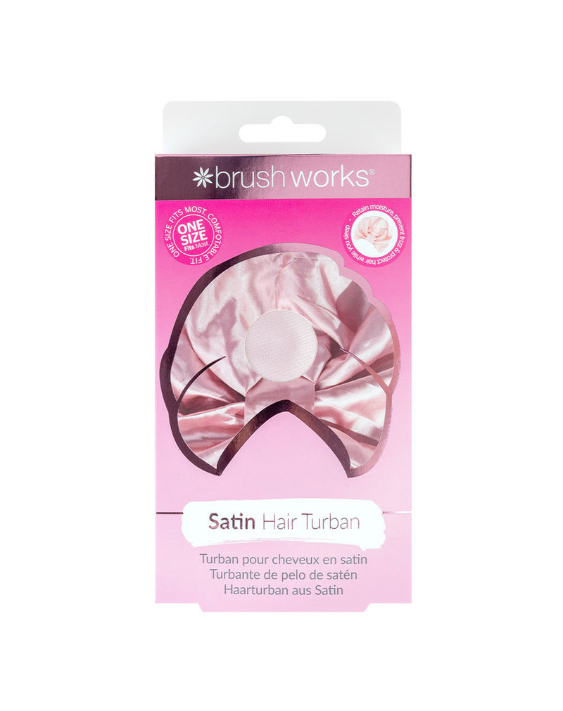 Brushworks Satin Hair Turban