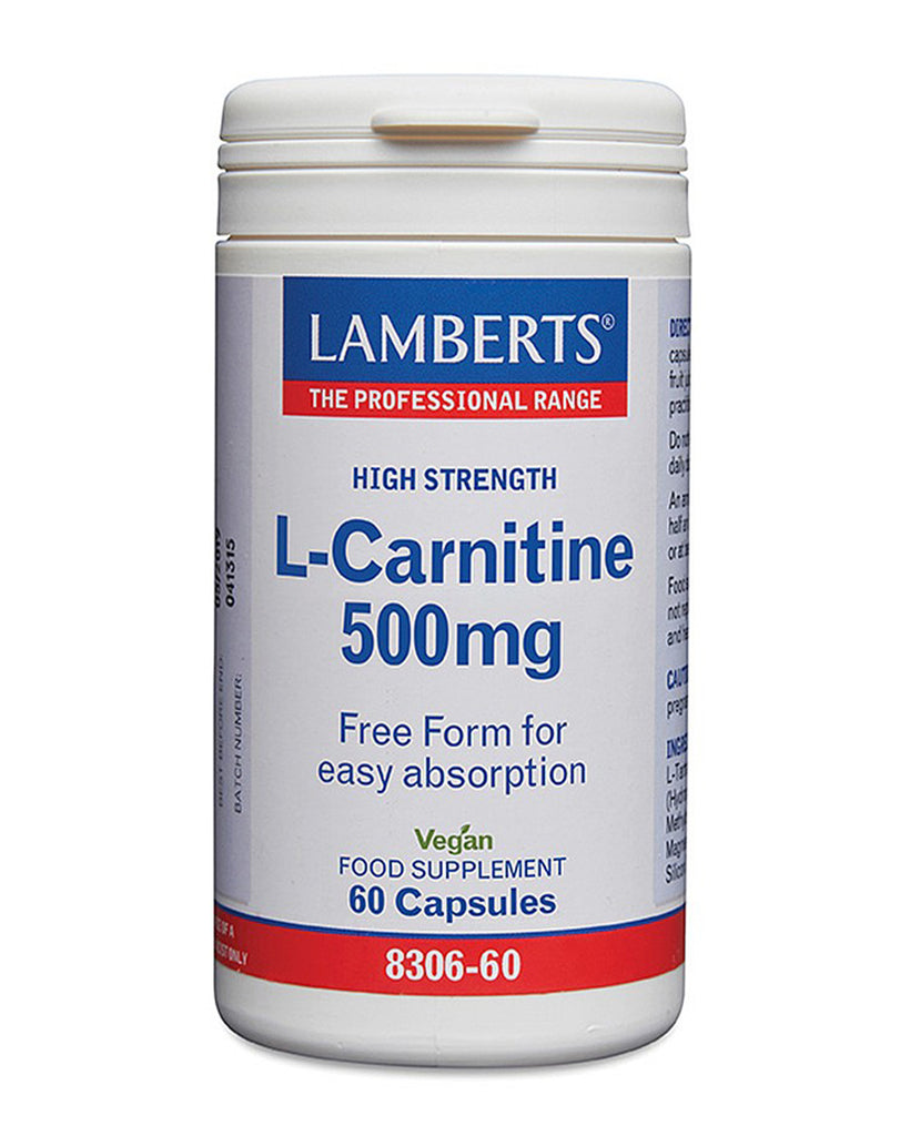 carnil l-carnitine shqip Lamberts L-Carnitine 500 MG * 60 – Pharmawest