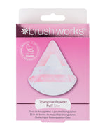 Brushworks Triangular Powder Puff Duo
