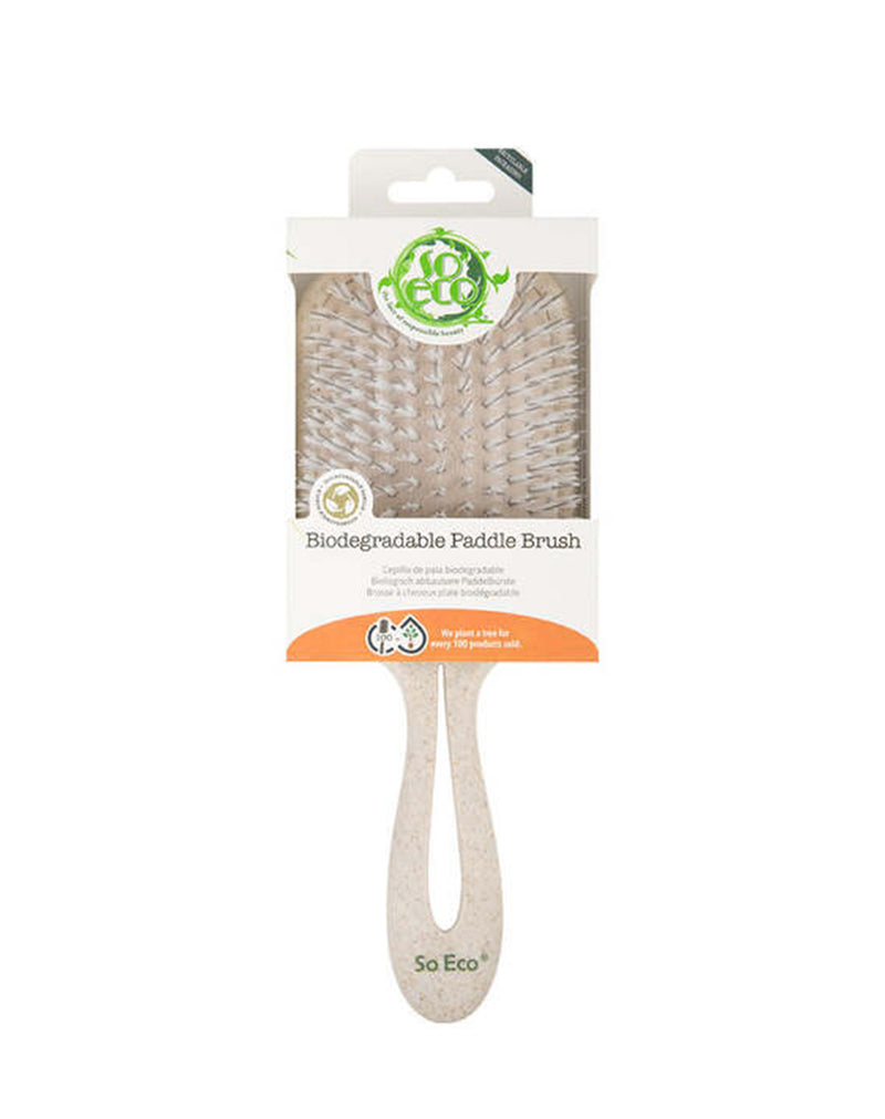 So Eco Biodegradable Paddle Brush