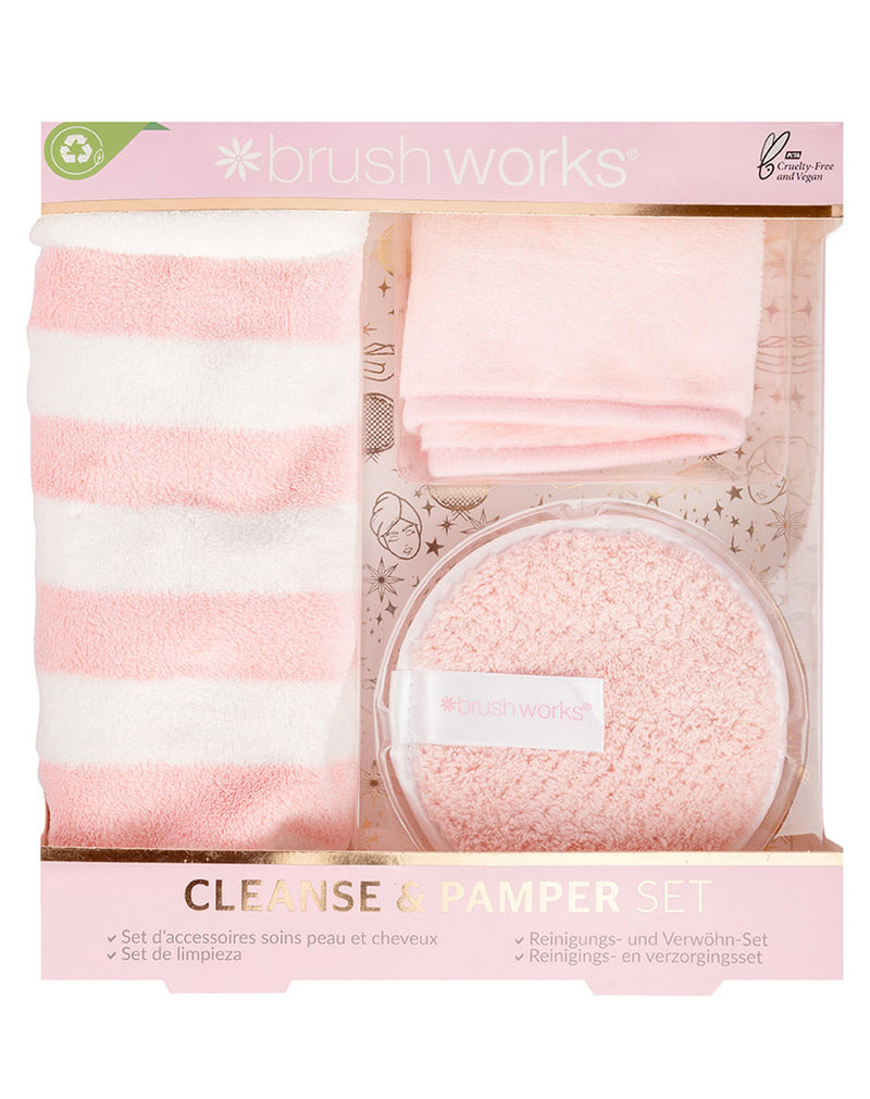 Brushworks Cleanse & Pamper Set