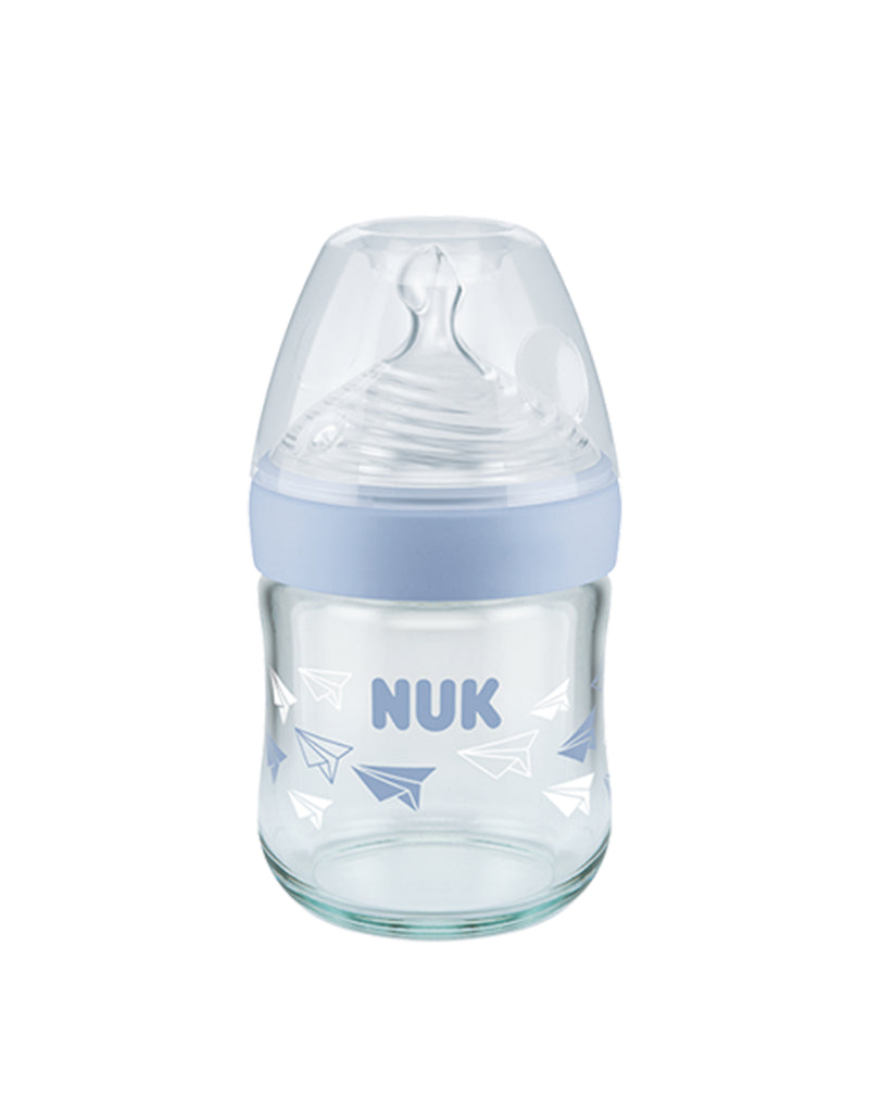NUK Nature Sense Glass Botle * 120 ML