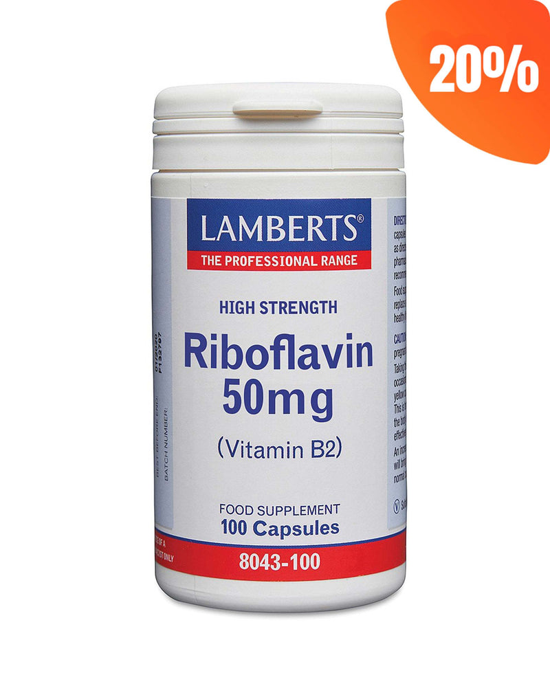 Lamberts Riboflavin 50 MG * 100