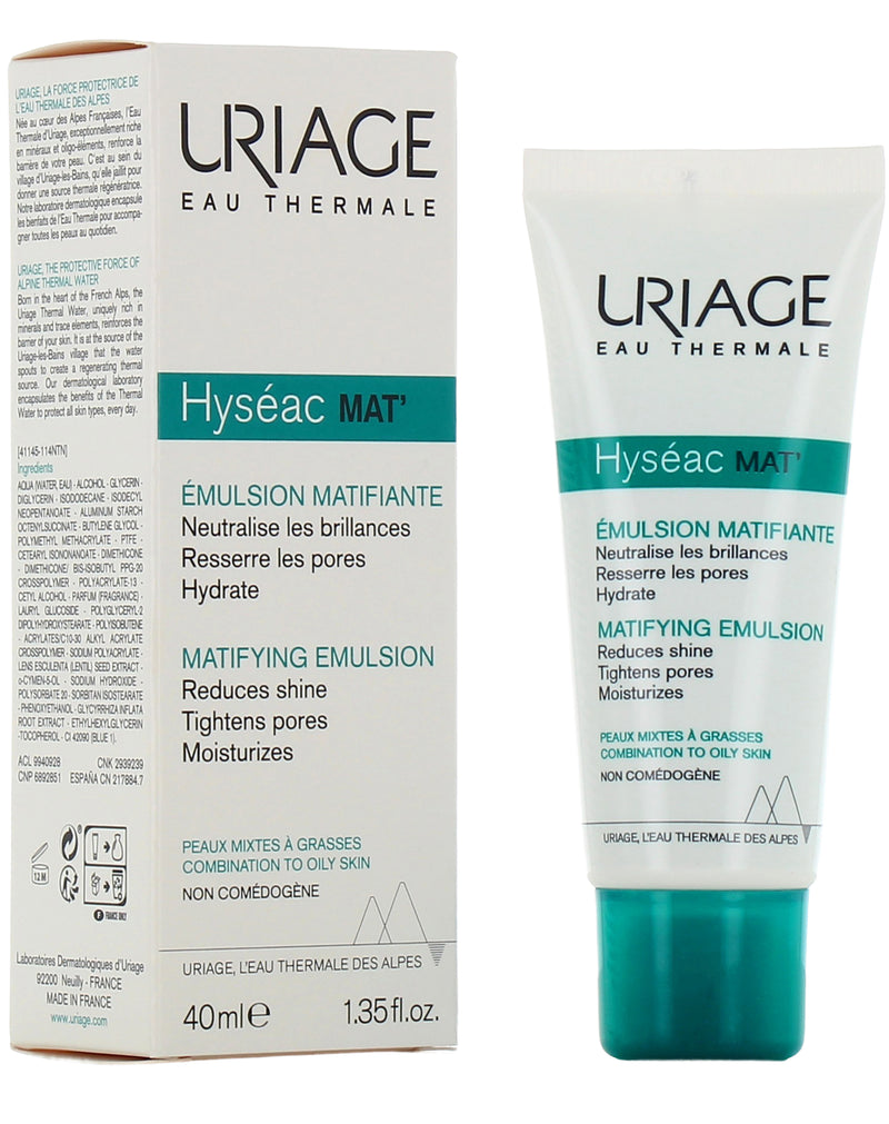 Uriage Hyseac Mat' Emulsion Matifiante * 40 ML