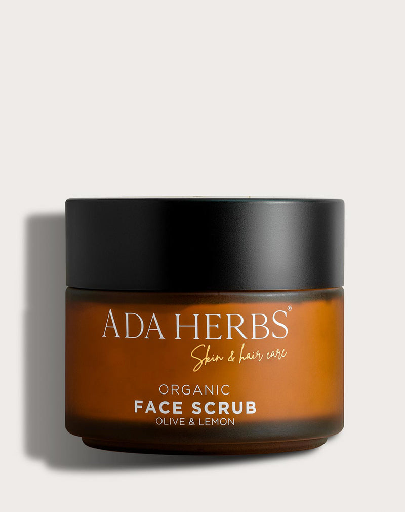 Ada Herbs Organic Face Scrub & Lemon * 100 ML