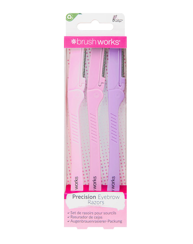 Brushworks Precision Eyebrow Razors