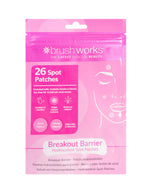 Brushworks Breakout Barrier Hydrocolloid Spot Pimple Patches – 26pcs