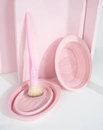 Brushworks Silicone Makeup Brush Cleaning Bowl