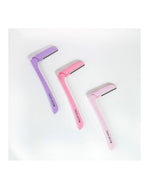 Brushworks Precision Eyebrow Razors (Pack of 3)