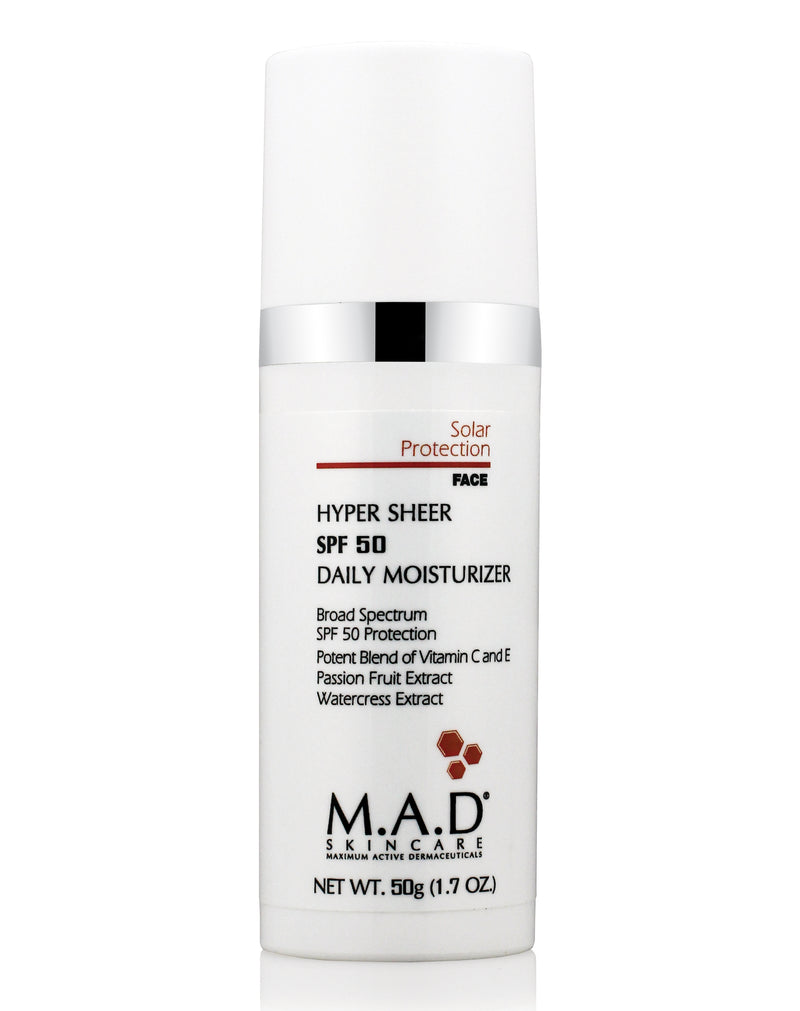 M.A.D Hypersheer SPF 50 Daily Moisturizer 50 GR