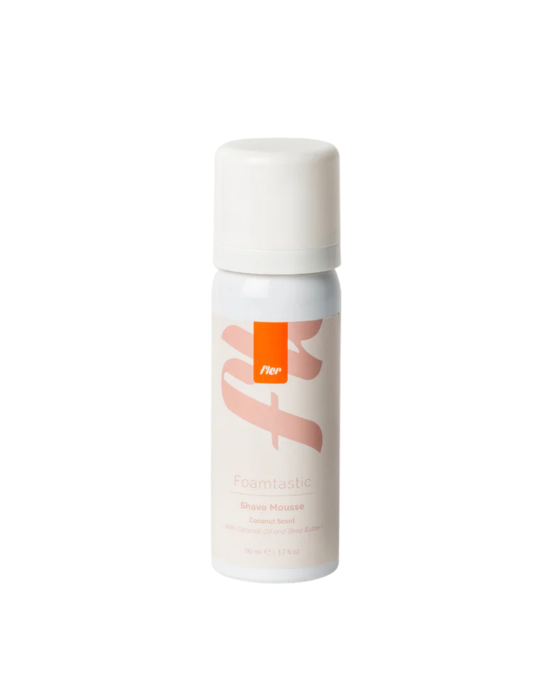 FLER FOAMTASTIC SHAVE MOUSSE COCONUT 50ML