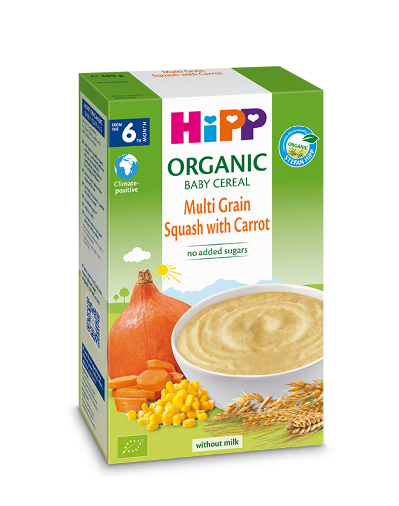 Hipp Baby Cereal - Multi Grain Squash and Carrot