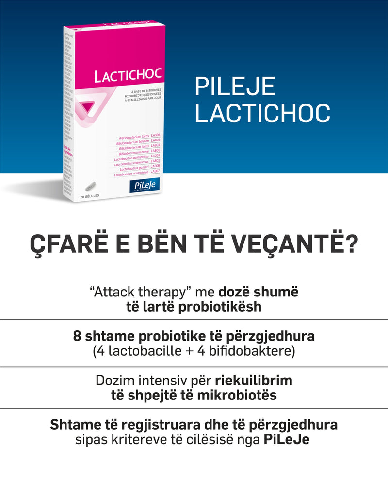 PiLeJe Lactichoc * 20 Kapsula