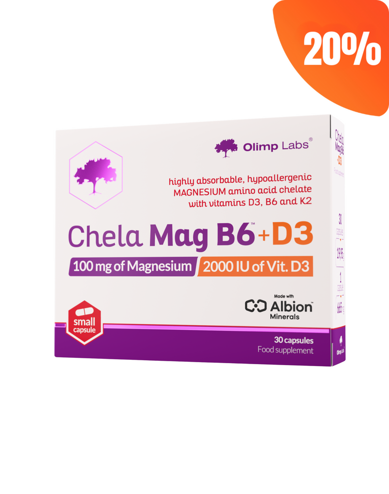 Olimp Labs Chela-Mag B6 + D3 * 30