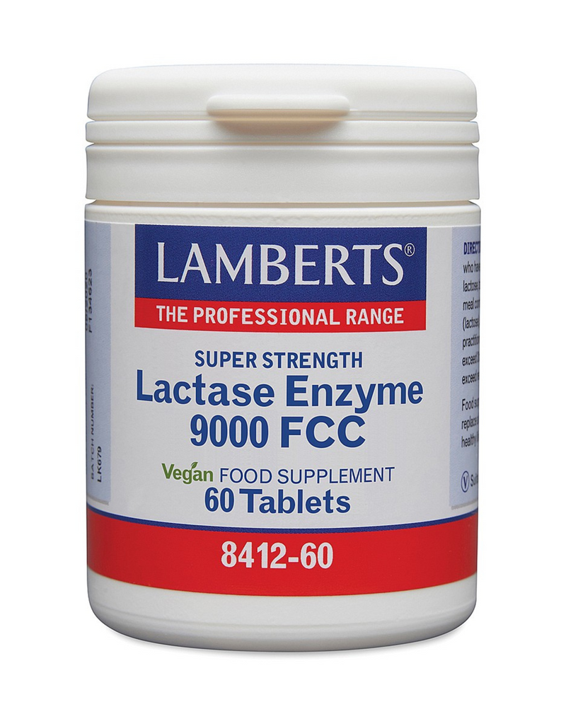 Lamberts Lactase Enzyme 9000FCC Kt*60