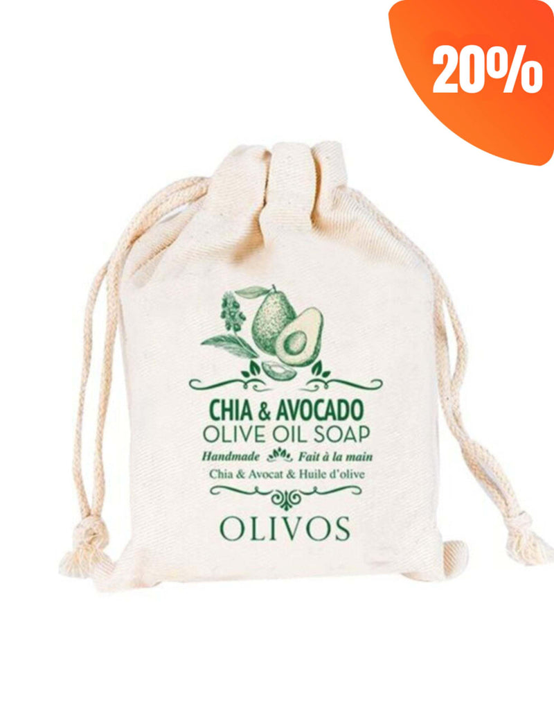 Olivos Chia & Avocado Soap * 150 G