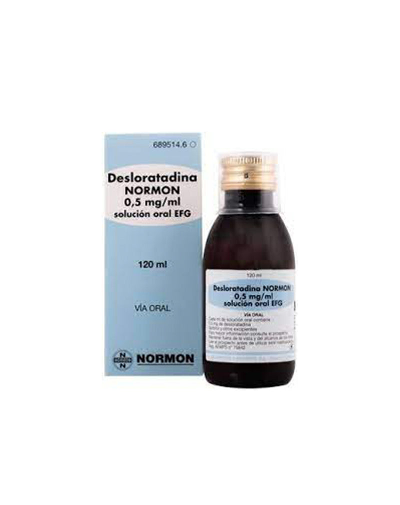 Desloratadina Normon 0.5 MG/ 5 ML * 120 ML