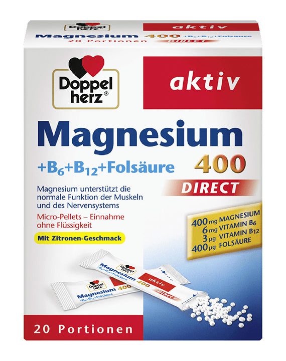 Doppelherz Magnesium 400 Direct * 20