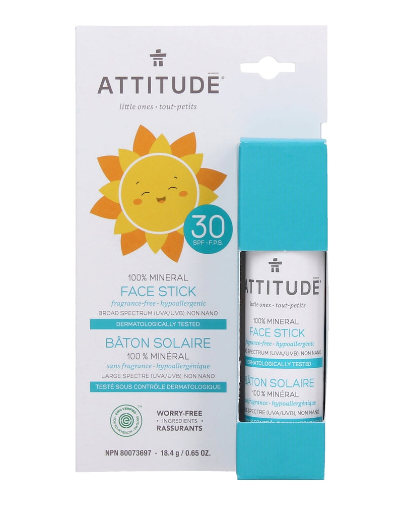 Attitude Mineral Face Stick SPF 30 * 18.4 G