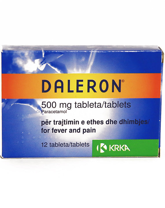 Daleron Paracetamol 500 MG * 12