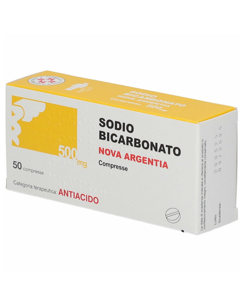 Nova Argentia Sodio Bicarbonato 500 MG * 50