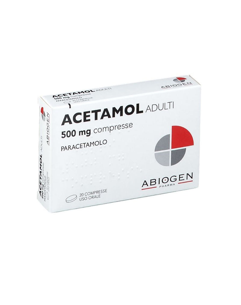 Acetamol Paracetamol Adulti 500 MG * 20