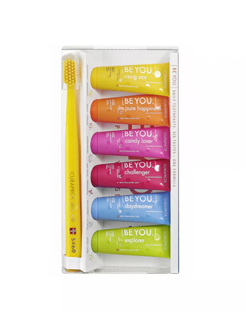 Curaprox – Be You Toothpaste set + Ultra Soft Toothbrush