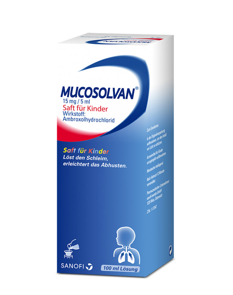 Mucosolvan Junior 15 MG/ 5 ML * 100 ML