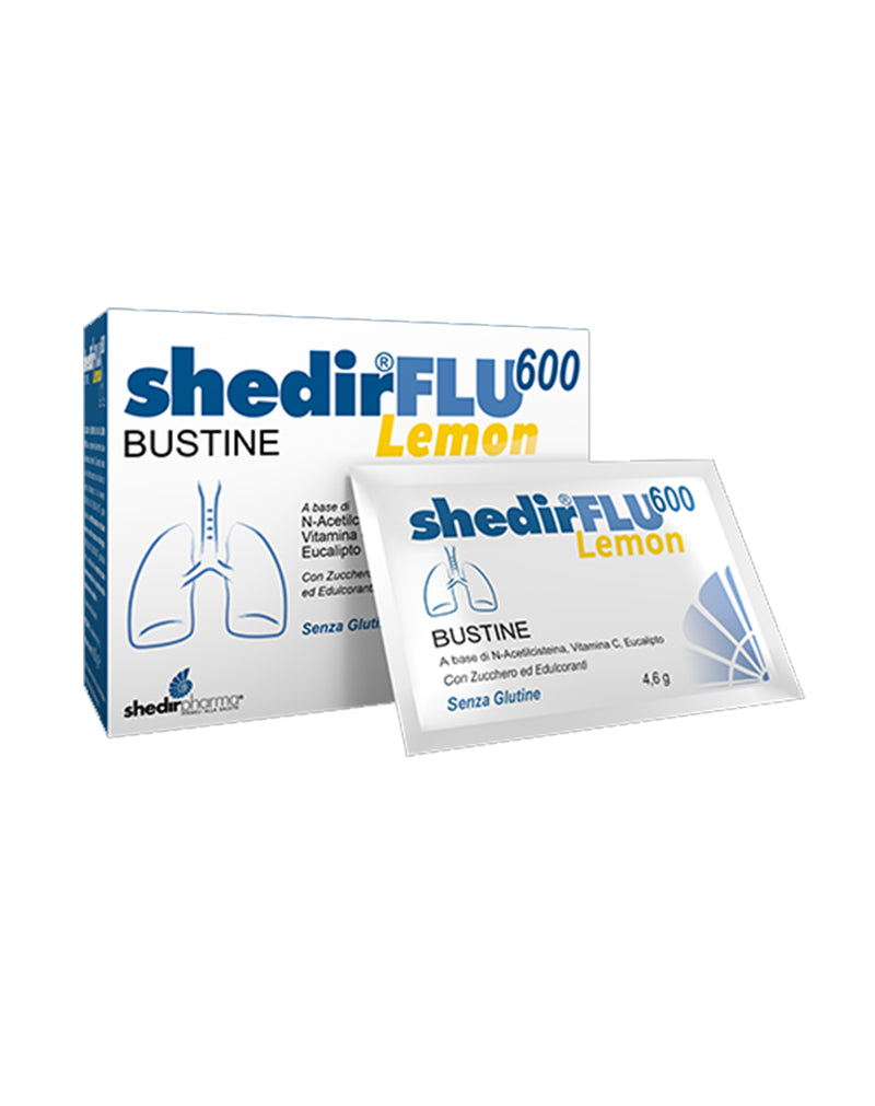 Shedir Flu Lemon Bustine 600 MG * 20