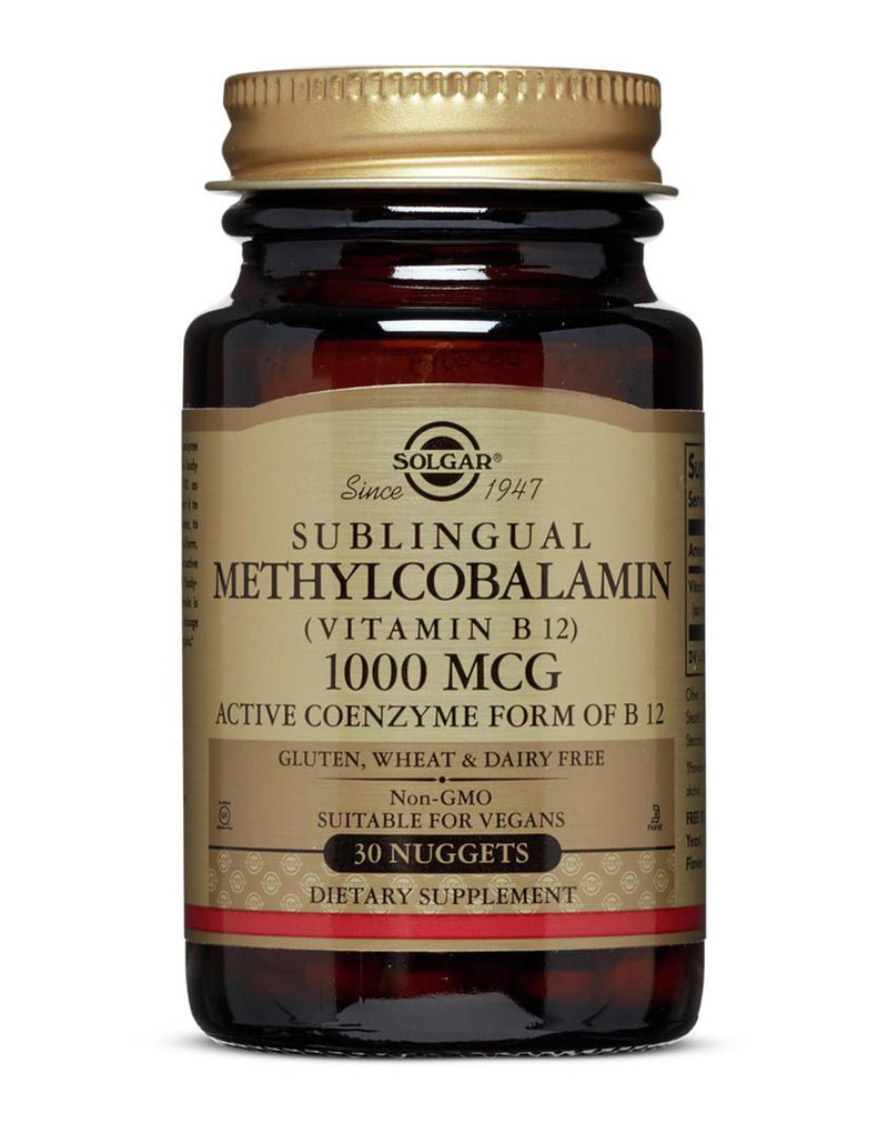 Solgar Methylcobalamin Vitamin B12 1000 MCG *30