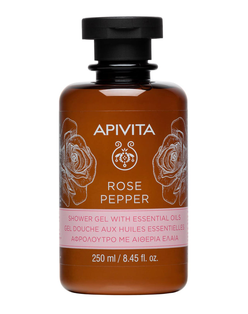Apivita Rose Pepper Shower Gel * 250 ML
