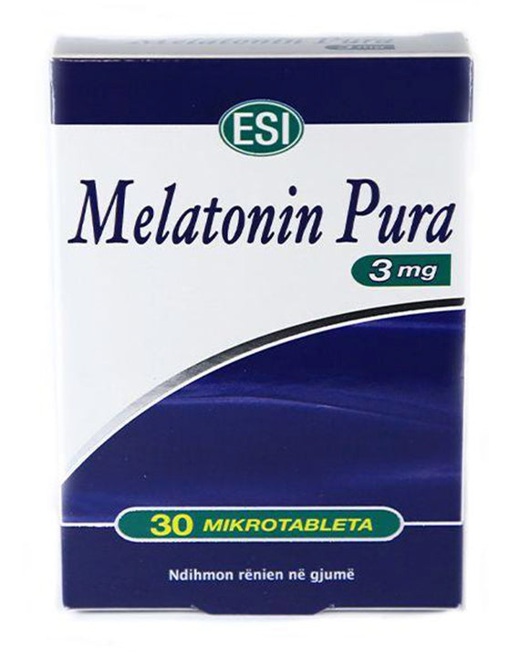 Melatonina pura 3 mg * 30 tab