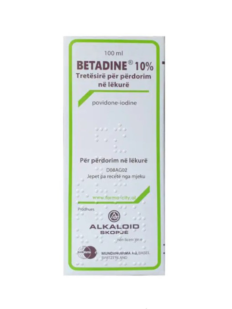 Alkaloid betadine 10% kt * 100ml