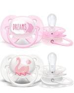 Avent Ultra Soft Pacifier 0-6 Months * 2