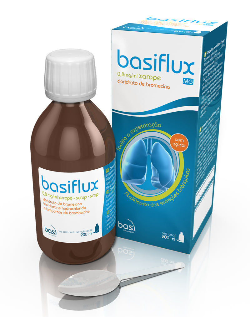 Basiflux Bromexina Shurup 0.8 MG 200ML