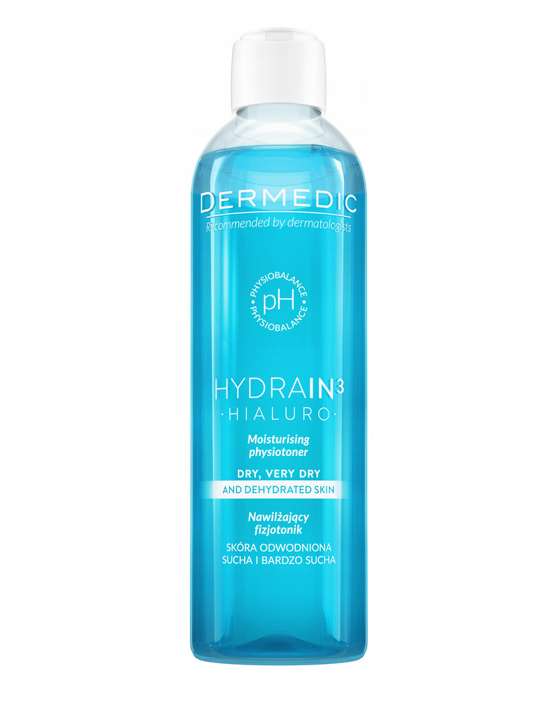 Dermedic Hydrain 3 Hialuro Moisturising Physiotoner * 200 ML
