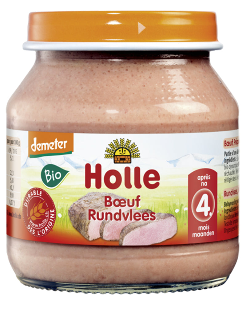 Holle Beef 4 Months + * 125 G
