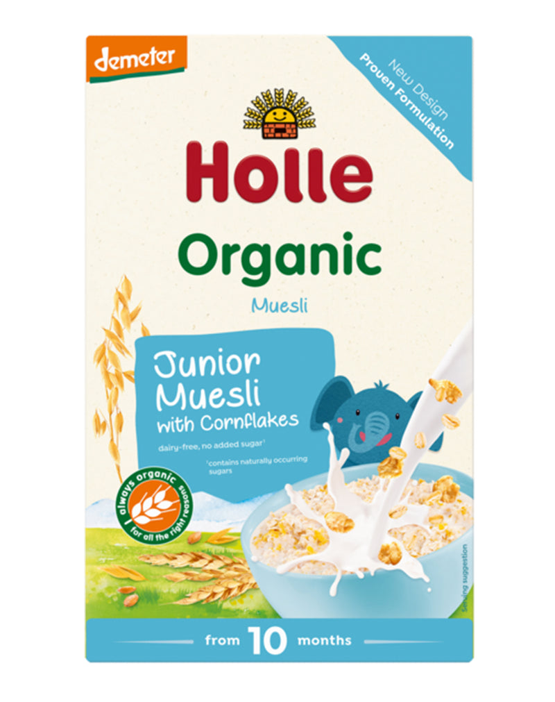 Holle Organic Junior Muesli Multigrain with Cornflakes 10 Months+ * 250 G