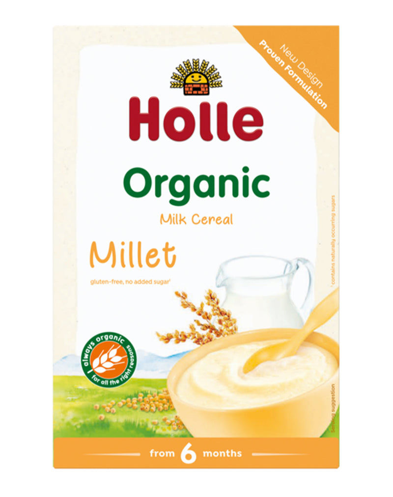 Holle Organic Milk Cereal Millet 6 Months + * 250 G