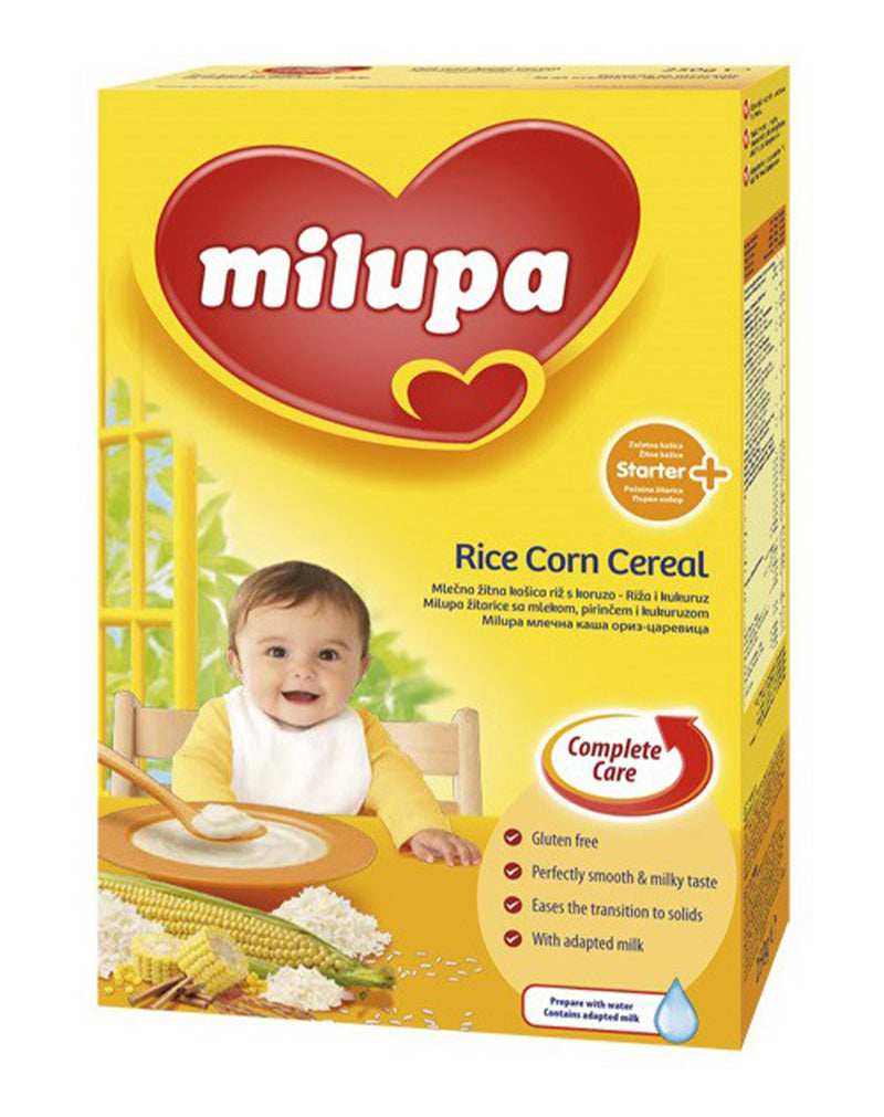 Milupa Milk Rice Cereal 4 Months + * 250 G