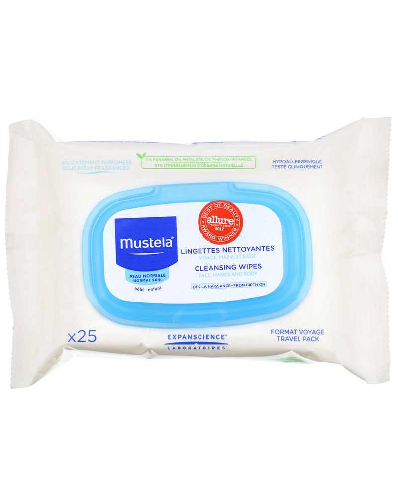 Mustela Cleansing Wipes * 25