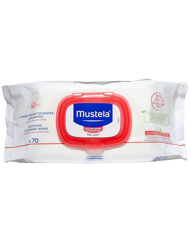 Mustela Soothing Cleansing Wipes * 70