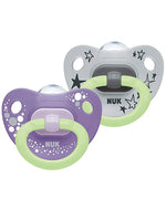 NUK Happy Nights Soother * 2