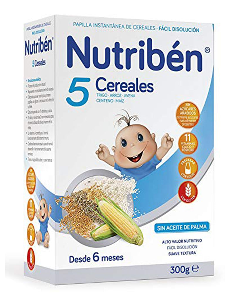 Nutriben 5 Cereales 600 gr