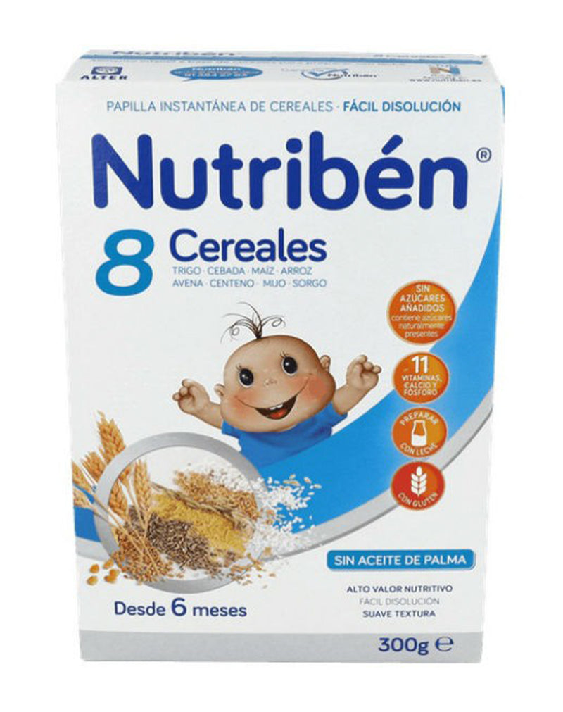 Nutriben 8 Cereals 6 Months + * 300 G
