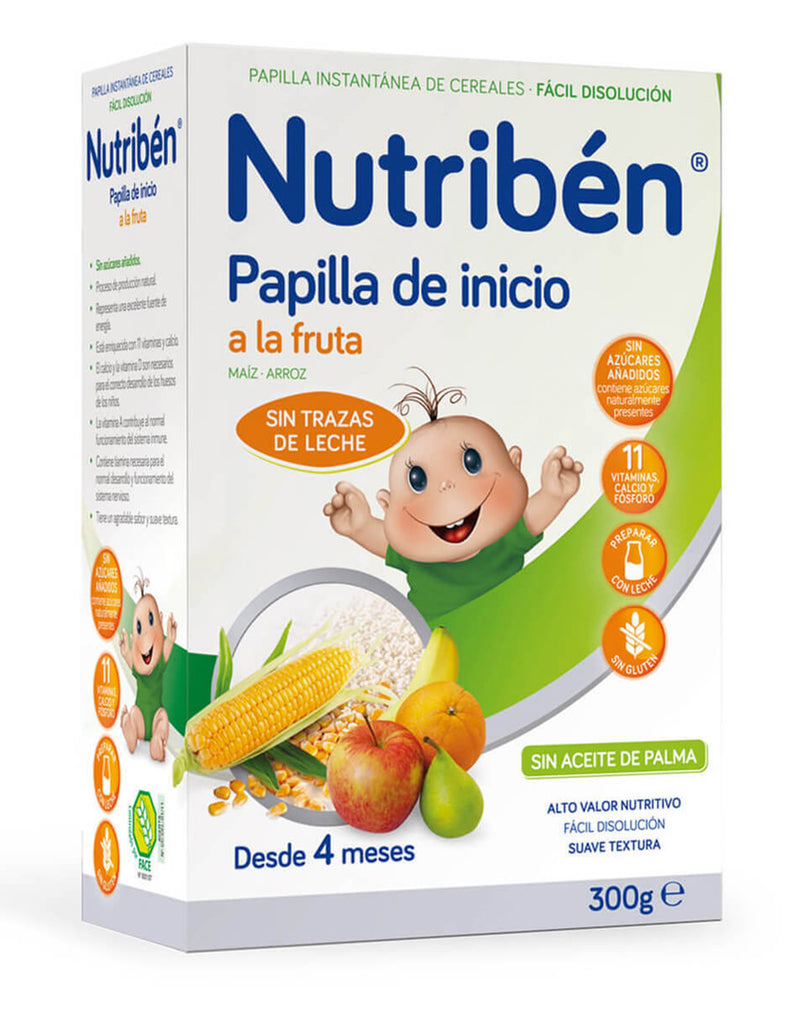 Nutribén Introduction to bottle 4 Months +