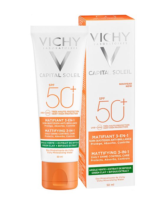 Vichy capital soleil mattifying 3in1 spf 50+ *50ml