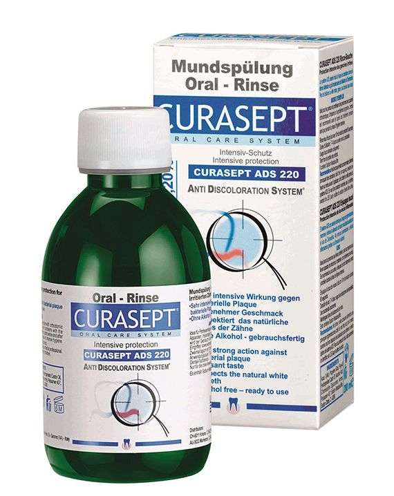 Curasept ads220 clorexidina-digluconate colutor fl*200 ml